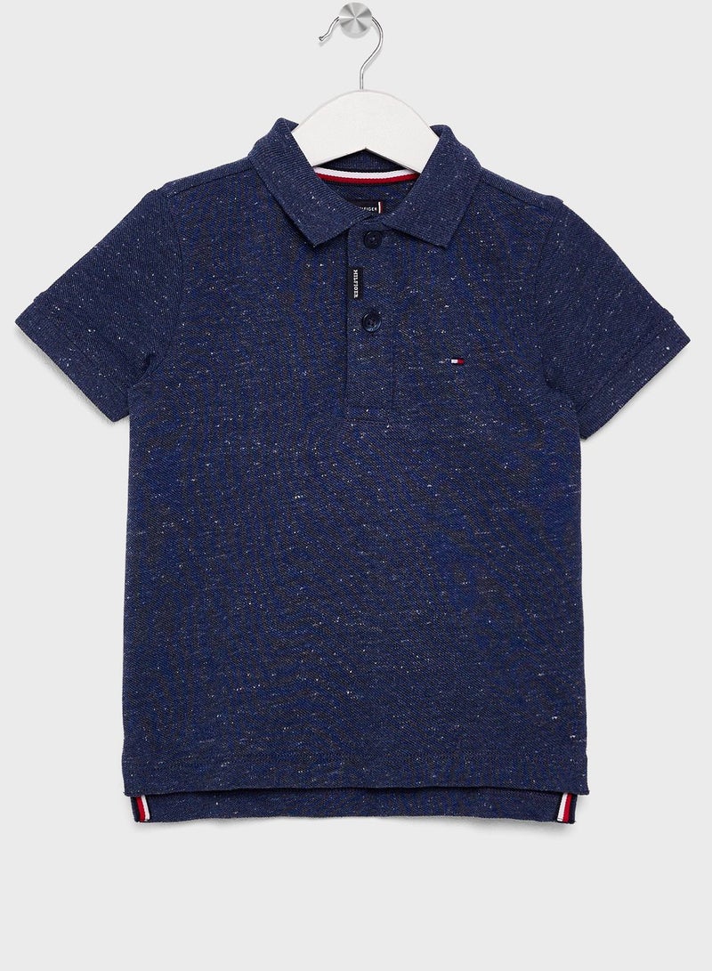 Kids Logo Regular Fit Polo