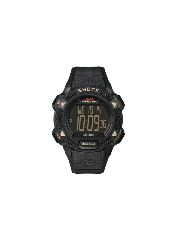 Timex Resin Digital Men's Watch With Black Resin T49896