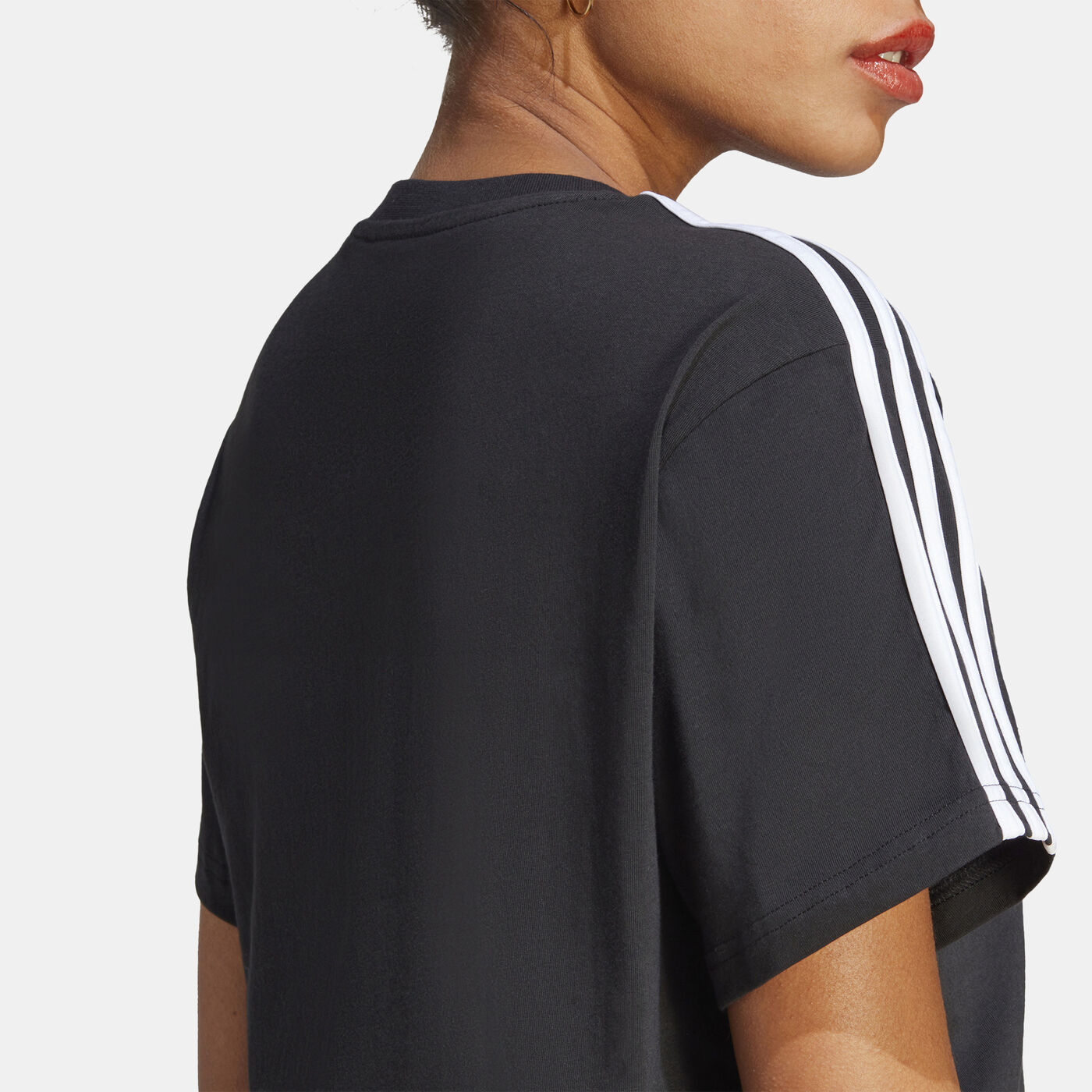 Women's Essentials 3-Stripes Crop Top