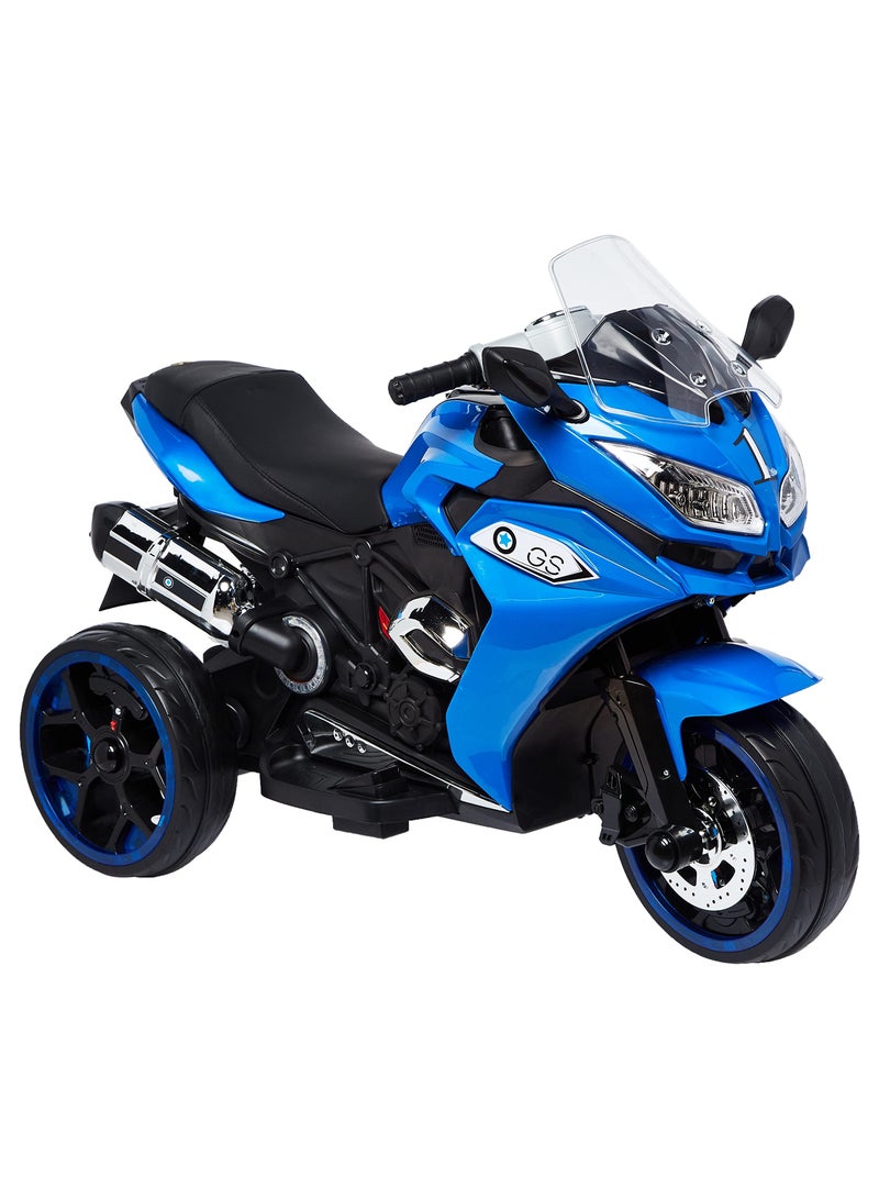 Powered Riding Motorbike For Kids - Blue