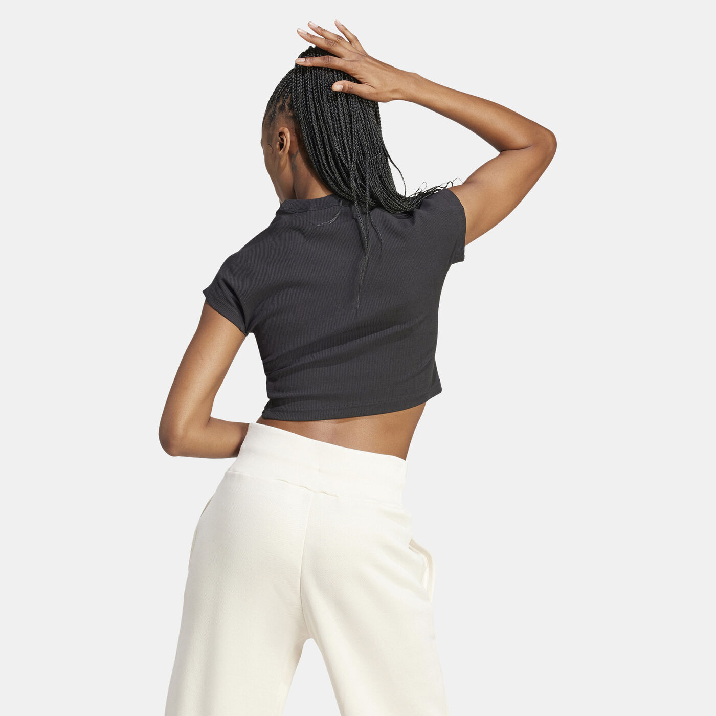 Women's Lounge Ribbed Crop Top