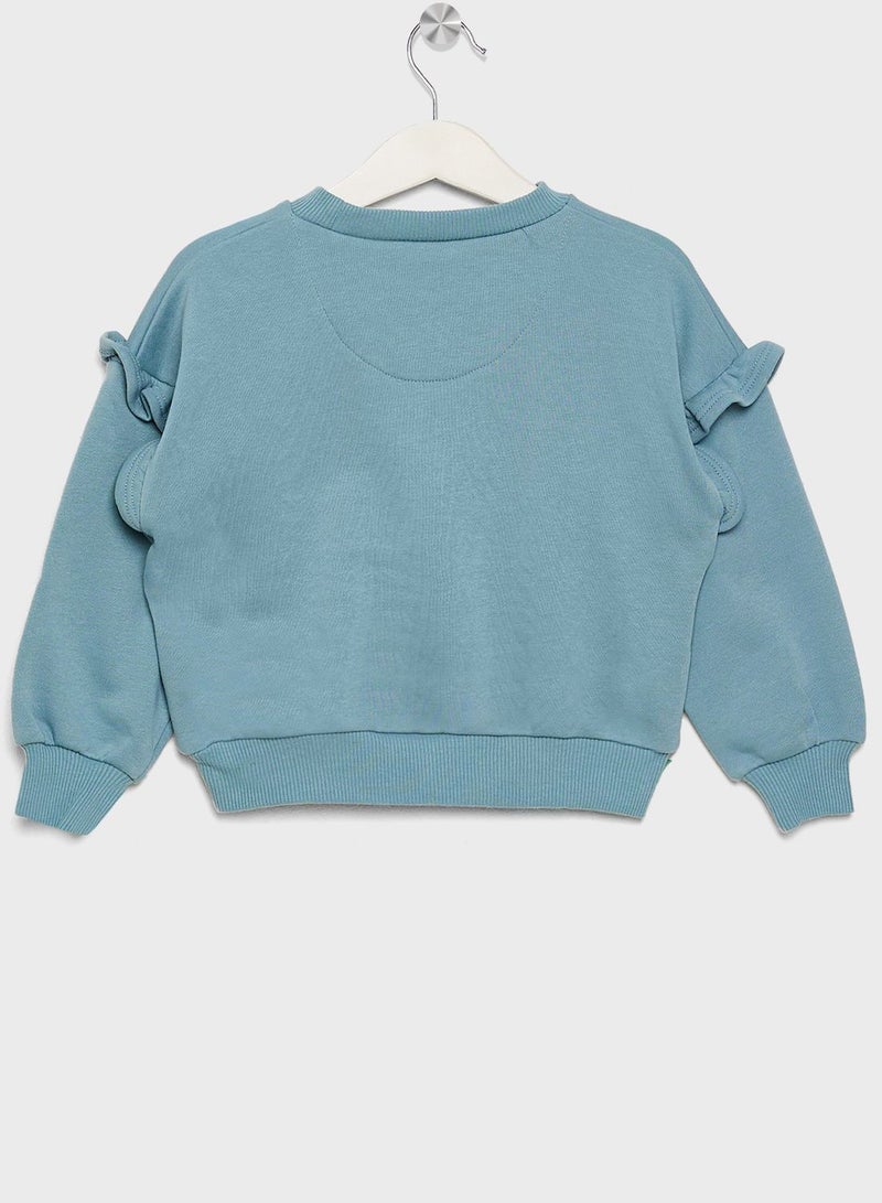 Infant Fresh Cut Dolman Ruffle Tracksuits