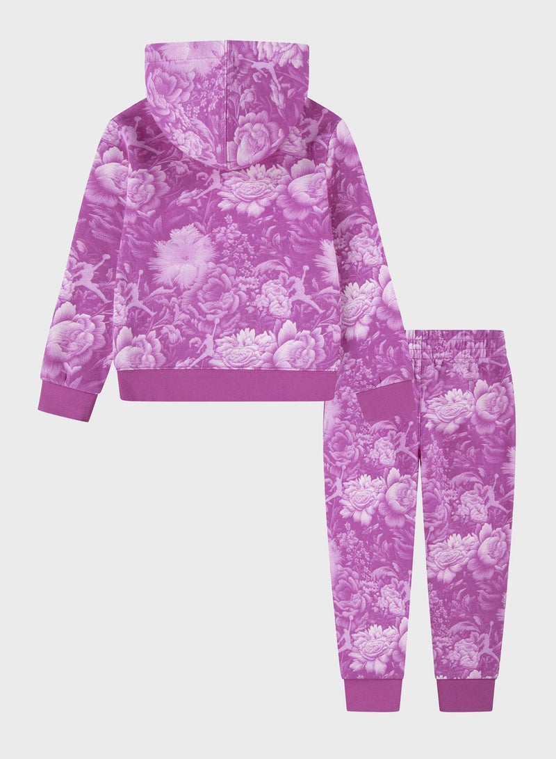 Infant Jordan Brklyn Floral Tracksuits