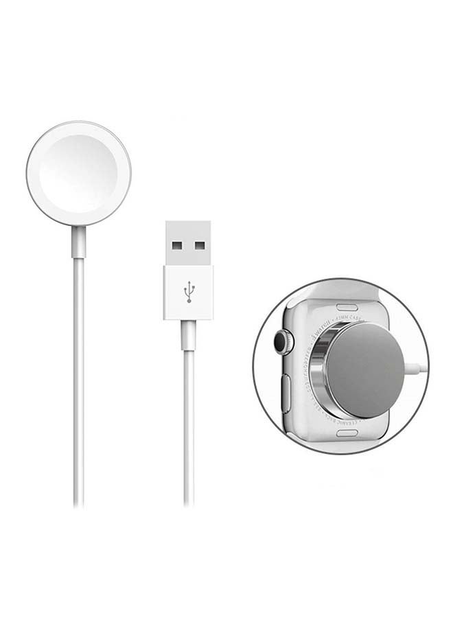 Watch Magnetic Charging Cable White