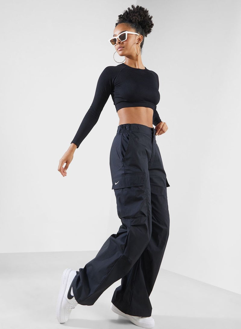 Nsw Woven Oversized High Rise Pants