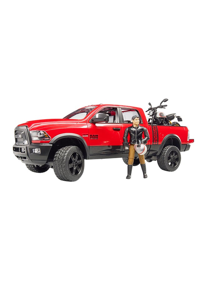 RAM 2500 Power Wagon Scrambler With Ducati Desert Slade