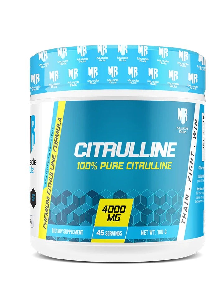 MUSCLE RULZ CITRULLINE 4000MG