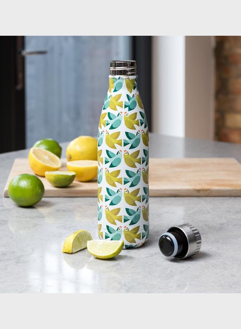 Stainless Steel Bottle 500Ml - Love Birds