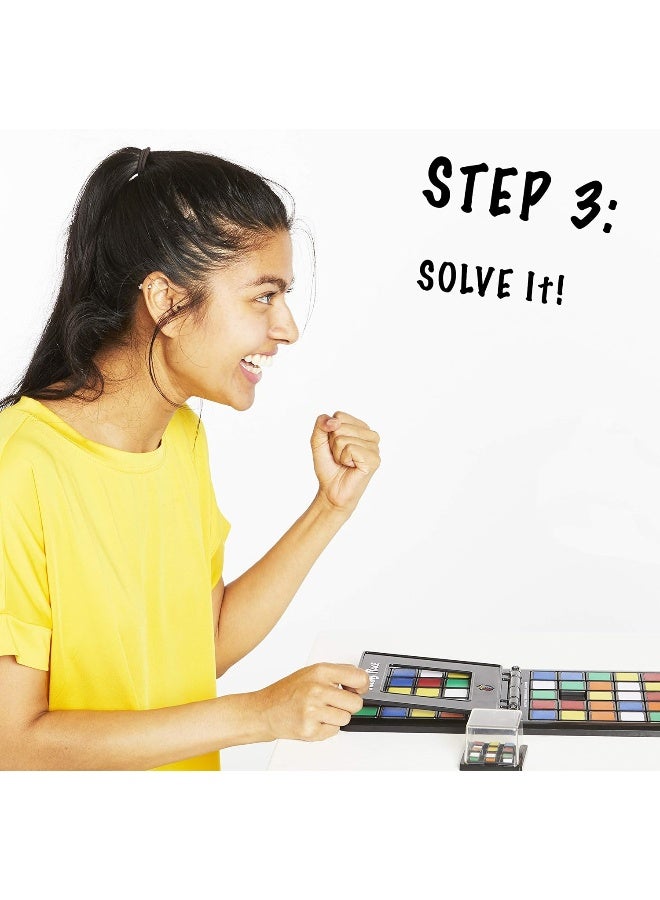 Rubik’s Race Classic Fast-Paced Strategy Sequence Board Game, Ultimate Face to Face Two-Player Game