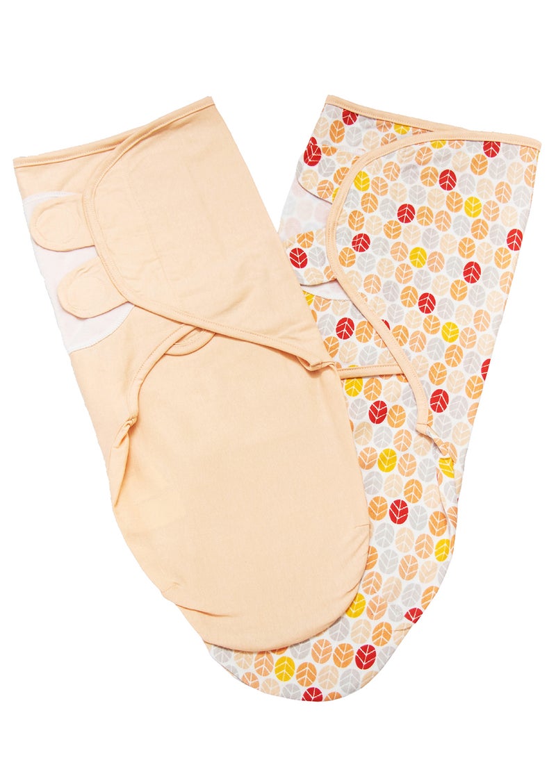 Organic Cotton Baby Swaddler Pack Of 2