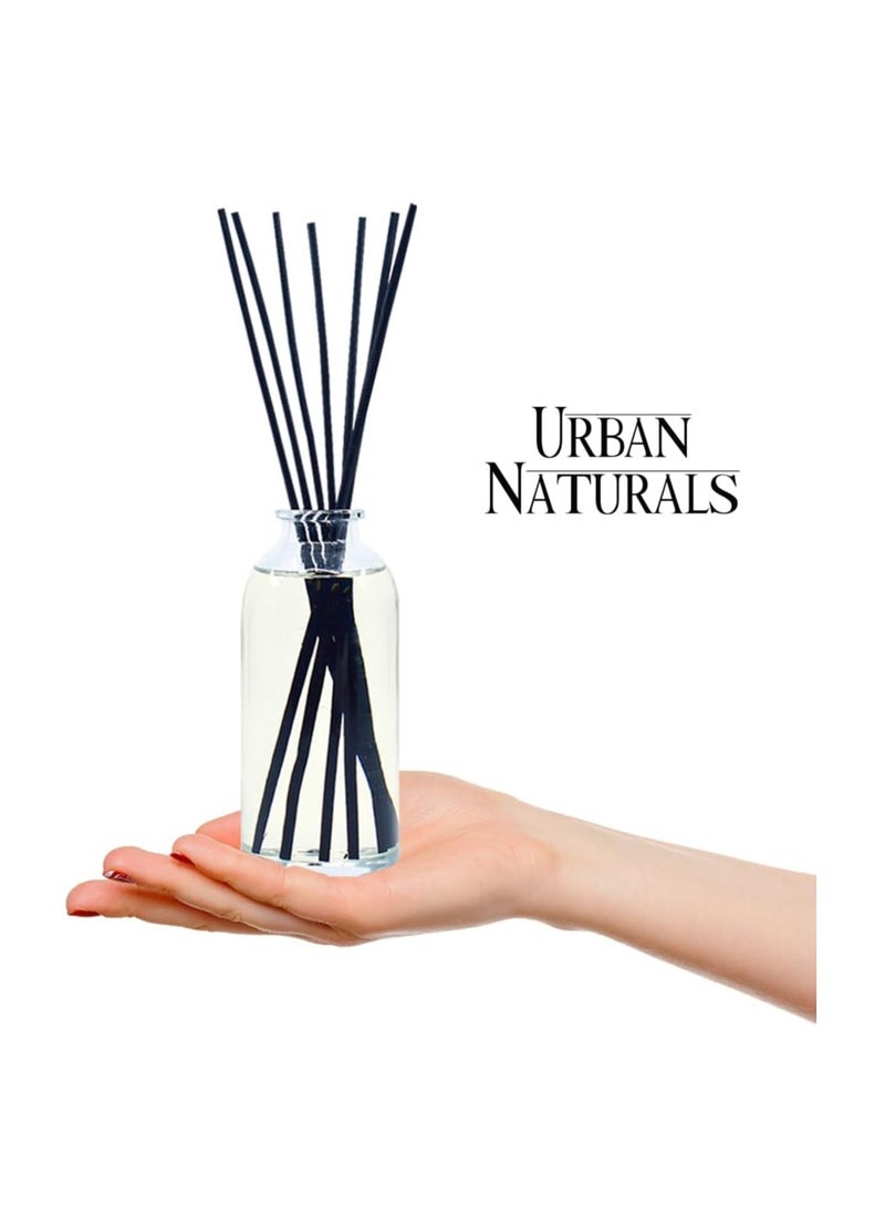 Urban Naturals Black Raspberry Vanilla Reed Diffuser Set | Made with Essential Oils & Real Botanicals | Blackberry, Raspberry, Amber, Vanilla Orchid & Sandalwood | Made in The USA