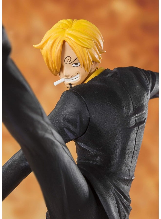 Bandai Tamashii Figuarts Zero One Piece Black Leg Sanji Statue, One-Size