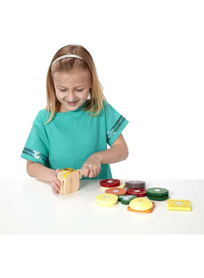 Melissa & Doug Sandwich-Spielset aus Holz