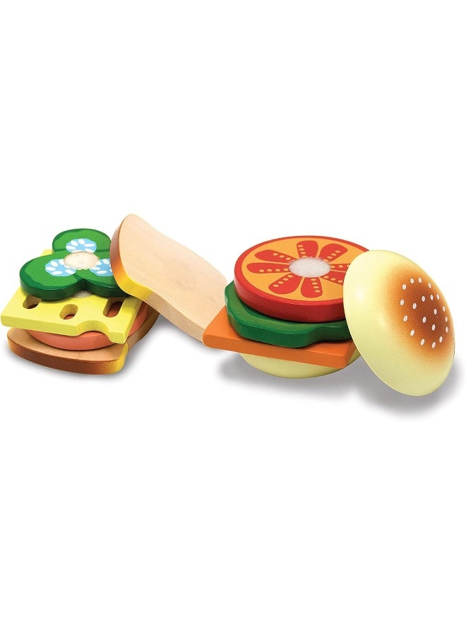 Melissa & Doug Sandwich-Spielset aus Holz