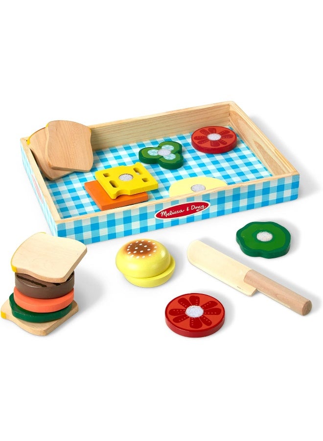 Melissa & Doug Sandwich-Spielset aus Holz