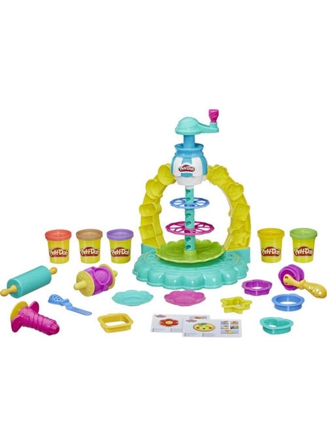 Play-Doh Kitchen Creations Sprinkle Cookie Surprise Play Food Set with 5 Non-Toxic Colors