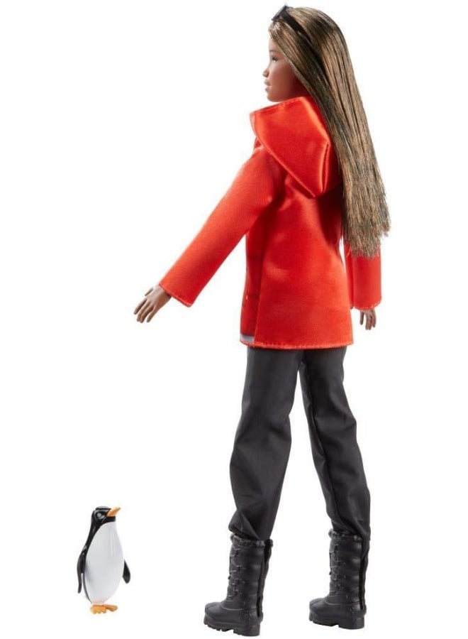 Barbie GDM45 Polar Marine Biologist Doll, Multicolour