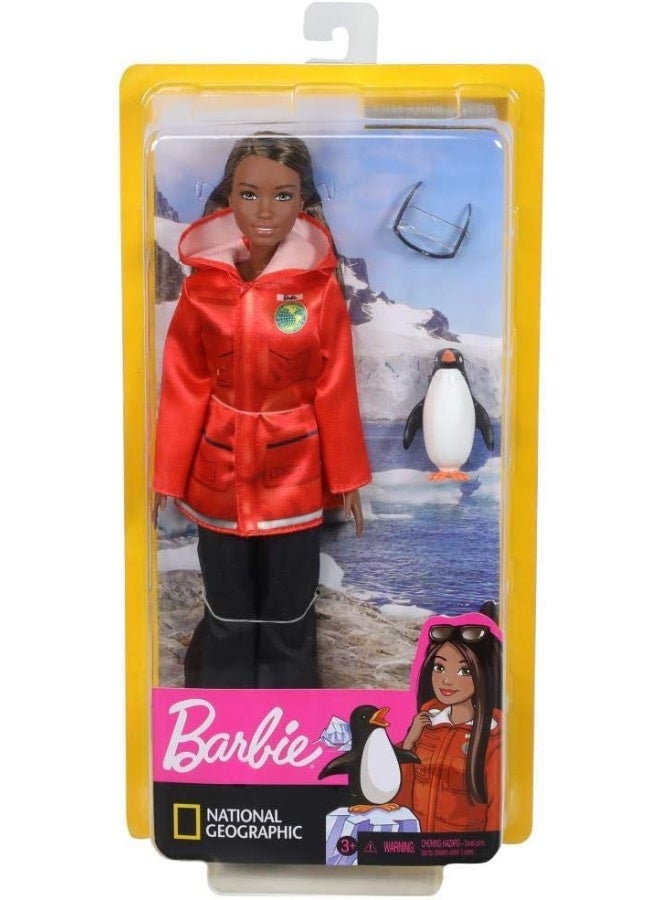 Barbie GDM45 Polar Marine Biologist Doll, Multicolour