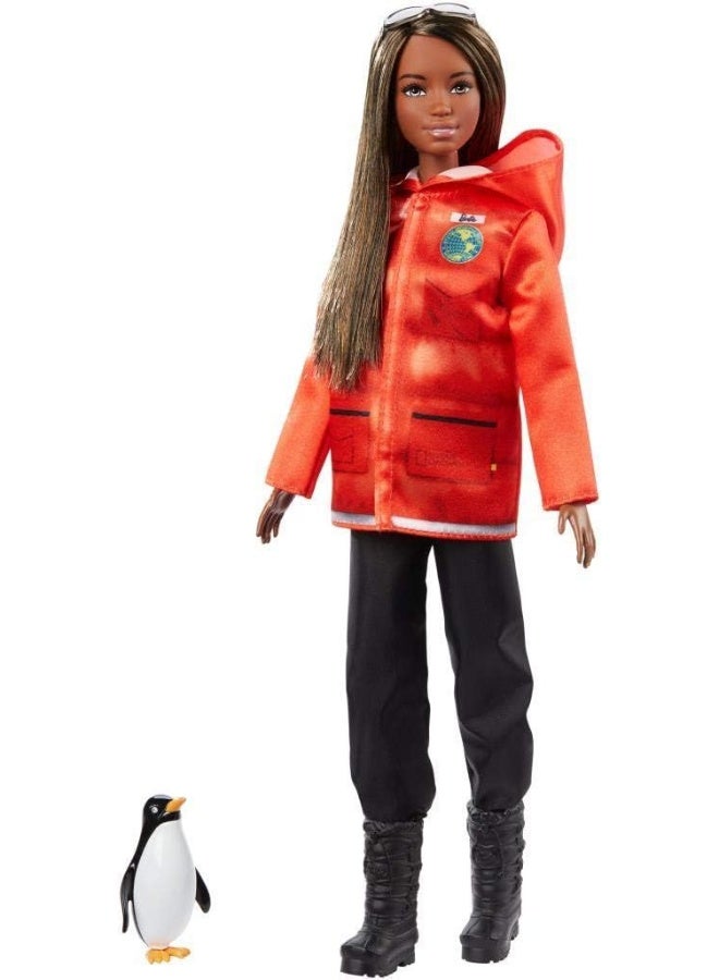 Barbie GDM45 Polar Marine Biologist Doll, Multicolour