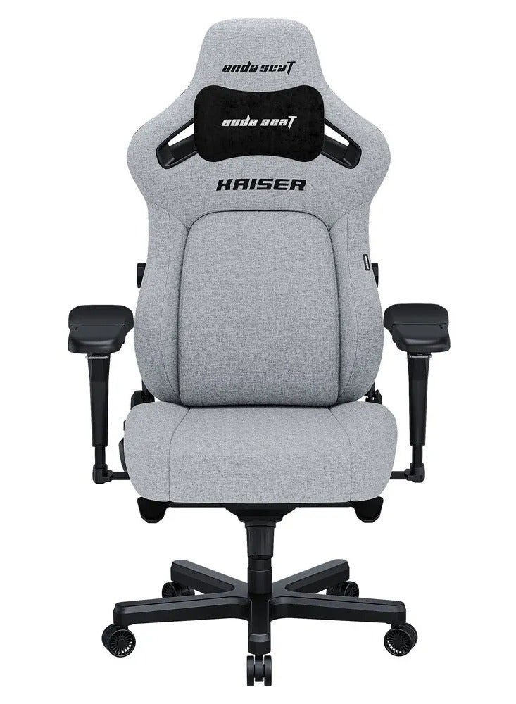 Anda Seat Gaming Chair KAISER-4 XL Grey Fabric | AD12YDDC-XLL-20-G-CF