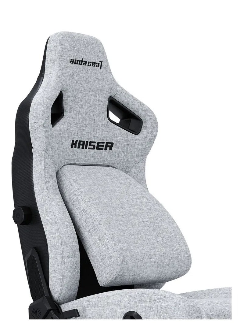 Anda Seat Gaming Chair KAISER-4 XL Grey Fabric | AD12YDDC-XLL-20-G-CF