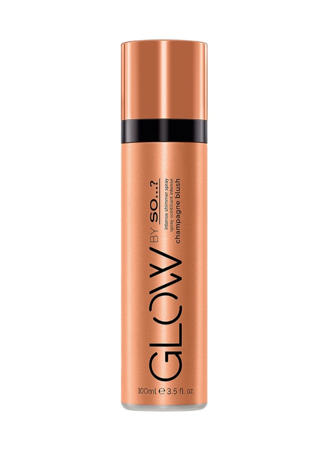 Women's Champagne Blush Intense Shimmer Body Spray – Radiant, Long-Lasting Fragrance with a Luxurious Shimmer for Women, 100ml