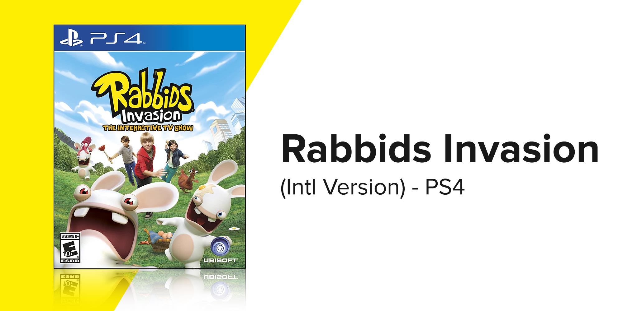 Rabbids Invasion (Intl Version) - Adventure - PlayStation 4 (PS4)