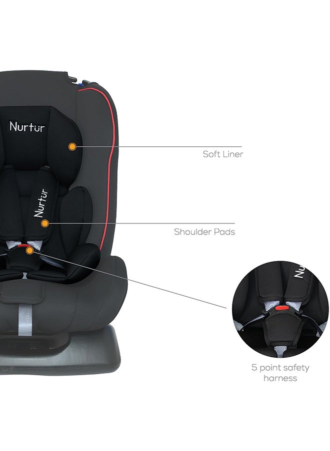 Bruno Baby/Kids 3-In-1 Car Seat - 4 Position Recline 5-Point Safety Harness – 143° Angle 0 Months To 7 Years