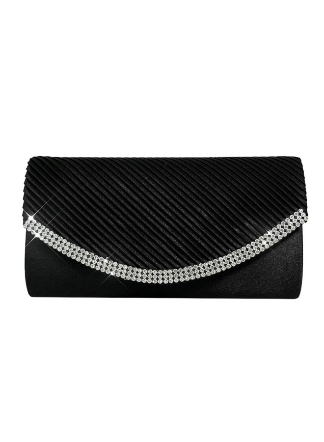 Women's Shiny Clutch Bag, Ladies Rhinestone Banquet Bag Tote Bag Handbag Party Bag Tote Bags Clutch Bag, Fashion Chain Shoulder Bag Crossbody Bag Sling Bag Side Bag Carry Bag for Party Dinner Wedding