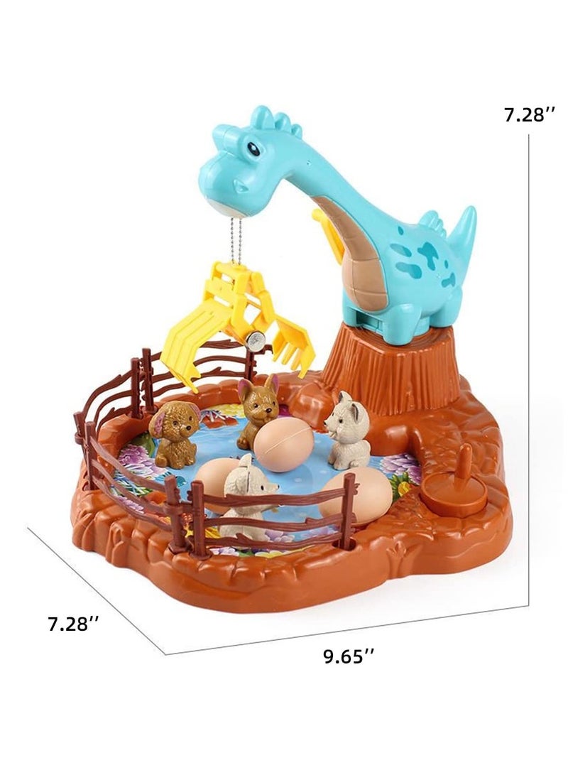 Mini Claw Machine for Kids & Adults, Dinosaur Claw Machine Kids Claw Machine Mini Dinosaur Prizes Dinosaur Toys Prizes Dinosaur Handheld Games Adults Claw Games for Miniature Handheld Games