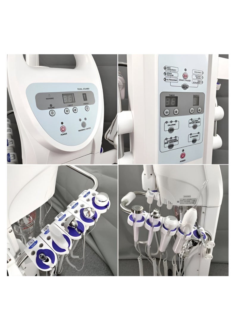 Globalstar 9 in 1 Beauty Machine: Comprehensive Facial Treatment System with Steamer, Vacuum, and More