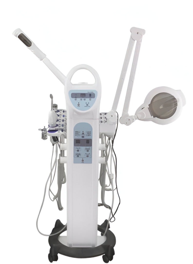 Globalstar 9 in 1 Beauty Machine: Comprehensive Facial Treatment System with Steamer, Vacuum, and More