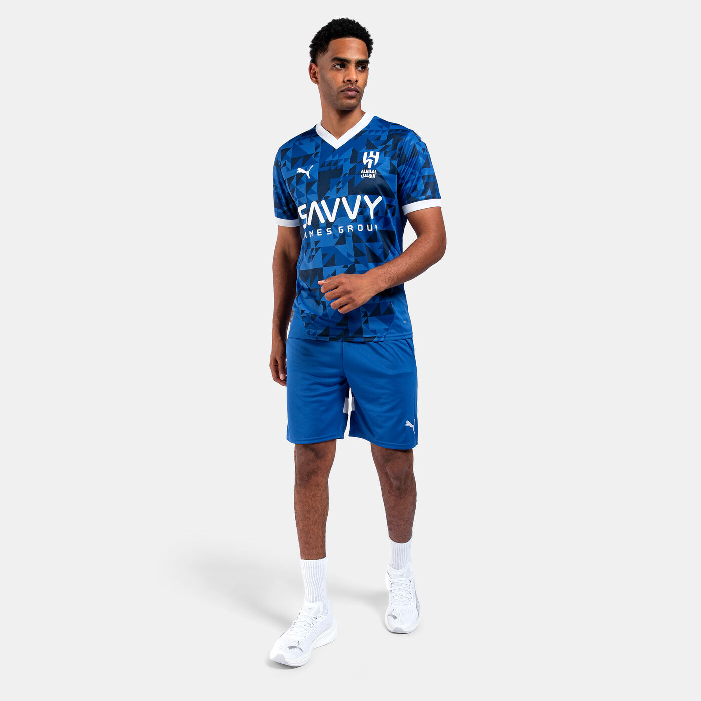 Men's Al Hilal 24/25 Replica Football Shorts