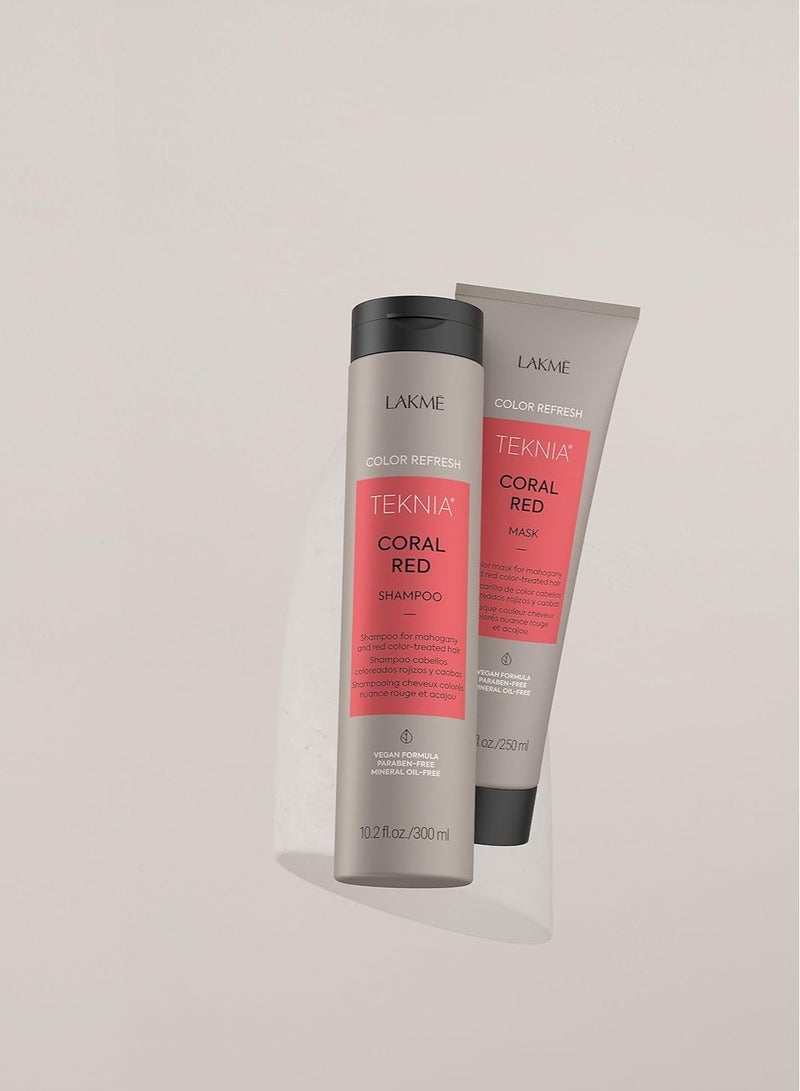 Lakme Teknia Color Refresh Coral Red Shampoo 300ml