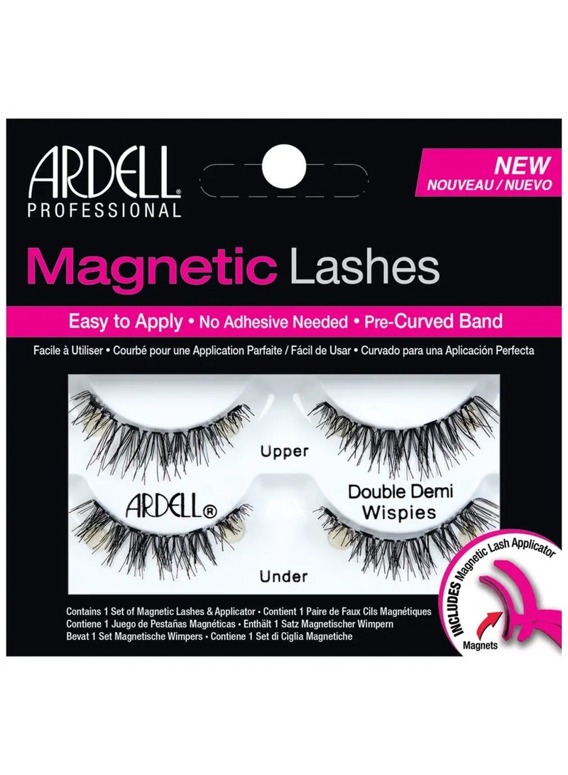 Magnetic Lashes, Double Demi Wispies, 1 Pair