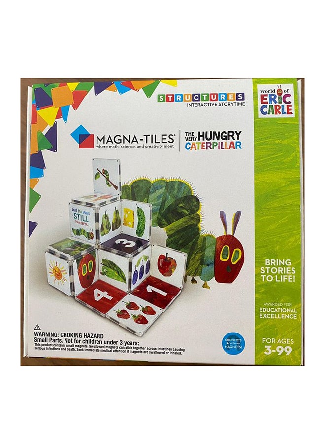 The Very Hungry Caterpillar, 16 Pieces| Magna-tiles By Eric Crale, Connect With Magnets, Kids Building Toys, For Ages 3+