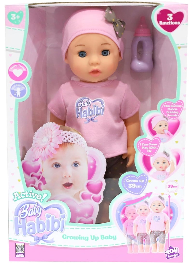 Baby Habibi Doll Growing Up Baby 14inch (Active)