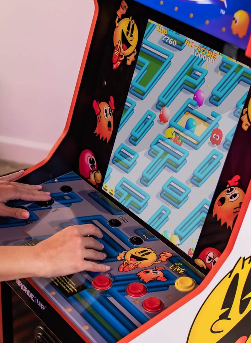 Arcade1Up Retro Pac-Mania Legacy 14-in-1 Wifi Enabled Arcade Machine