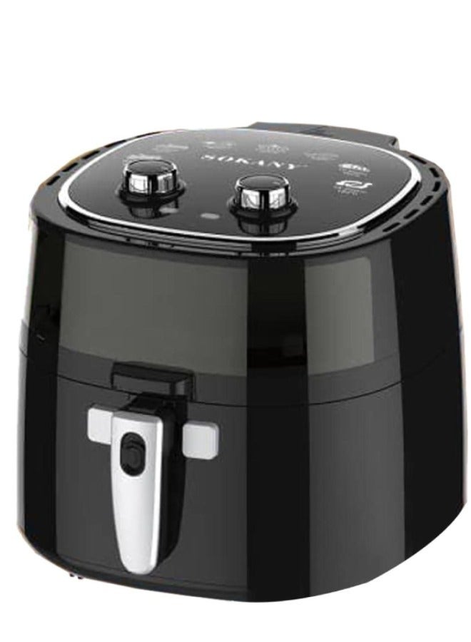 Effortless Healthy Meals with Sokany Air Fryer SK-8016: 1800W, 8.0L, Oil-Free Cooking, Digital Controls