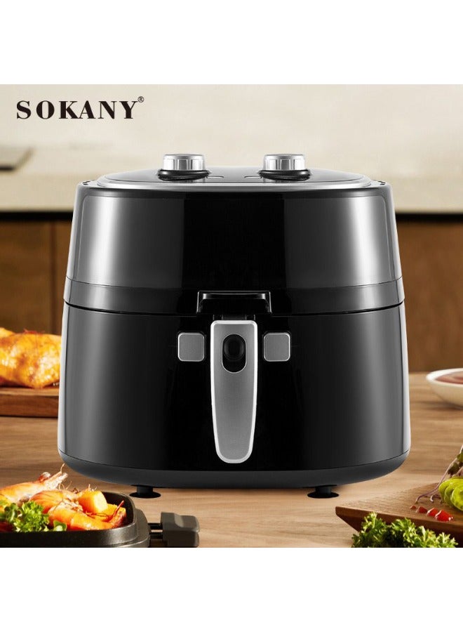 Effortless Healthy Meals with Sokany Air Fryer SK-8016: 1800W, 8.0L, Oil-Free Cooking, Digital Controls