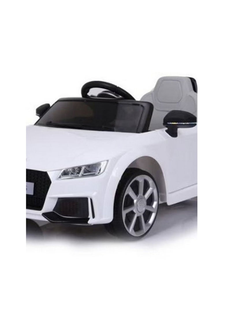 Audi TT Electric Ride On Car White