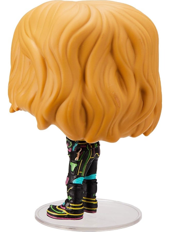 Funko Pop! Vinyl Bobble Captain Marvel With Neon Suit - Collectable Vinyl Figure