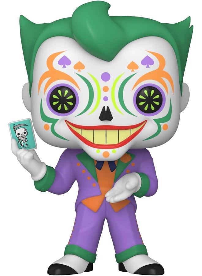 Funko 57417 POP Heroes: Dia De Los DC- Joker, Multicolour