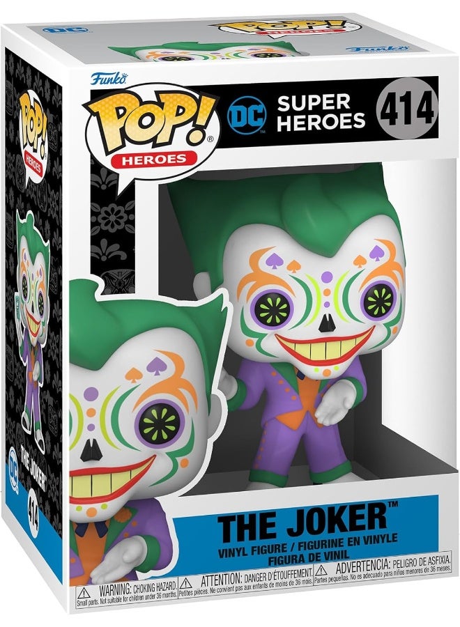 Funko 57417 POP Heroes: Dia De Los DC- Joker, Multicolour