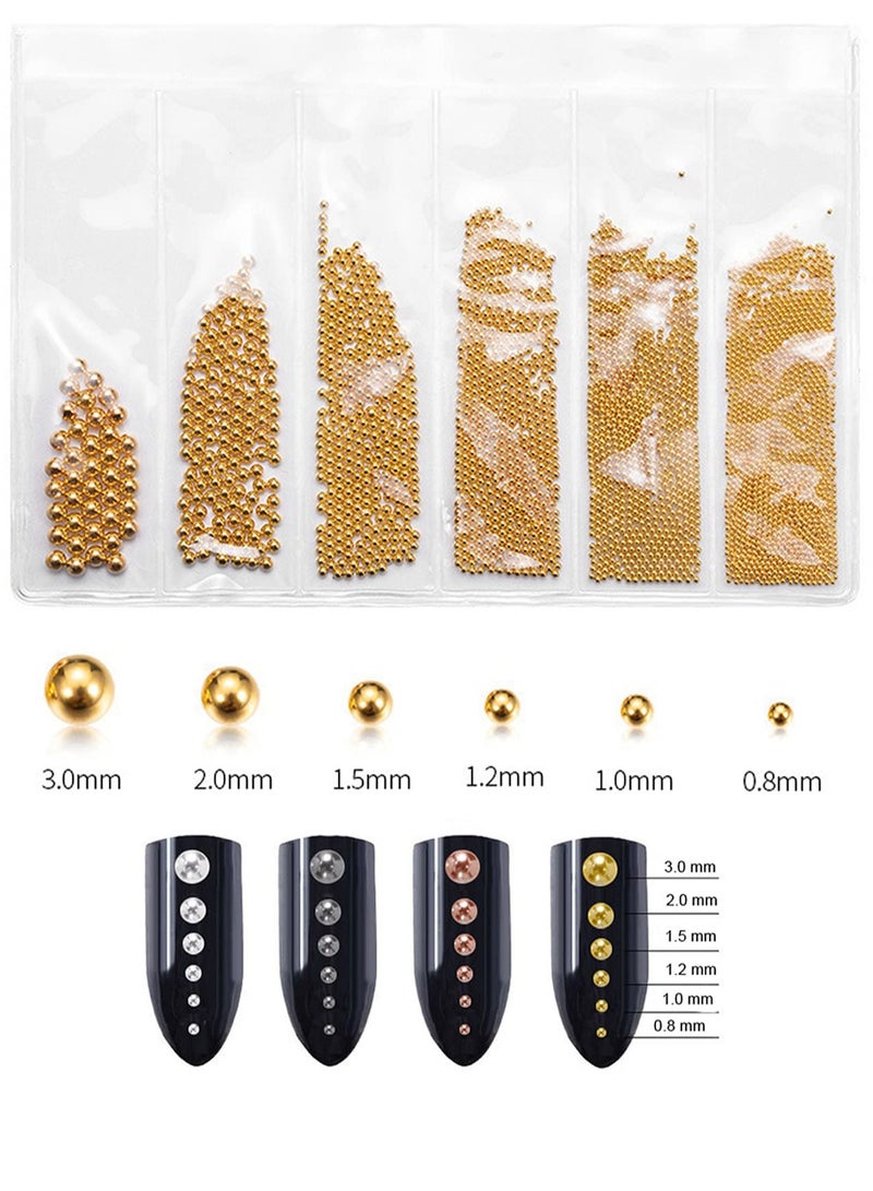 3D Nail Art Mini Nail Ball Ball Nail Nail Stud DIY Decorative Accessories