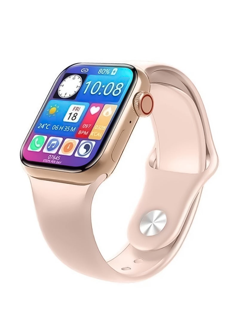 Smart Watch with 1.74 inches Display, Green Lion Ultimate 41 - Rose Gold