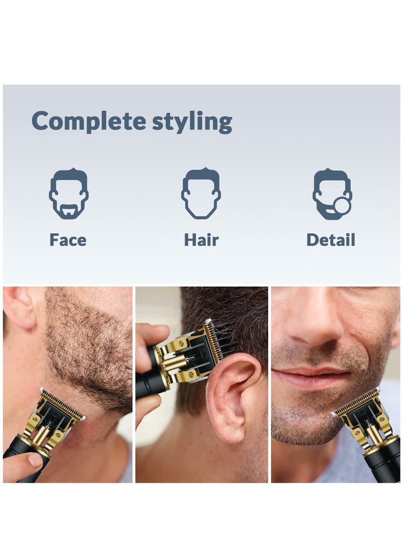 Rechargeable Professional Hair Clipper With HighCapacity Battery And Fast Charging Continuous Working Time 25 Hours With Cordless For Men  SHC-1058 Black