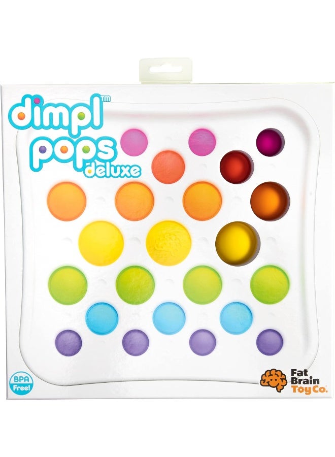 Fat Brain Dimpl Pops Deluxe, Early Development & Educational Baby Toy, Suitable For Boys & Girls Aged 3 Years Or Above