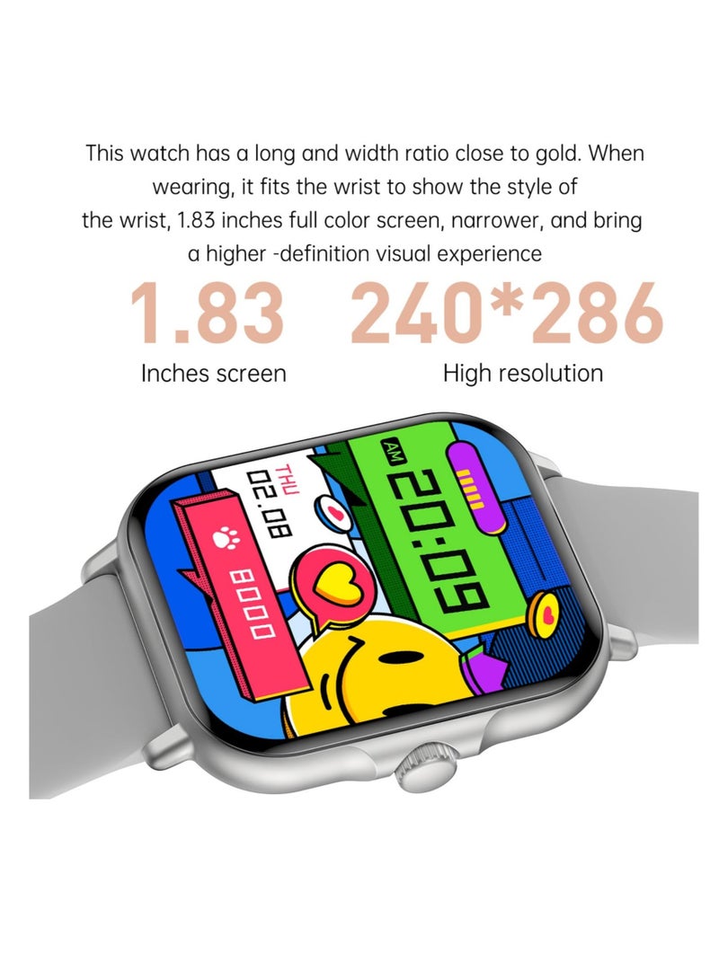 Smart Watch(Answer/Make Call), 1.83