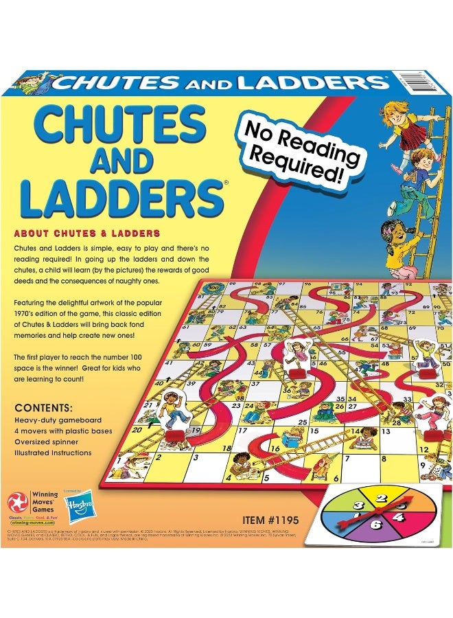 HASBRO GAMING: Chutes and Ladders Board Game